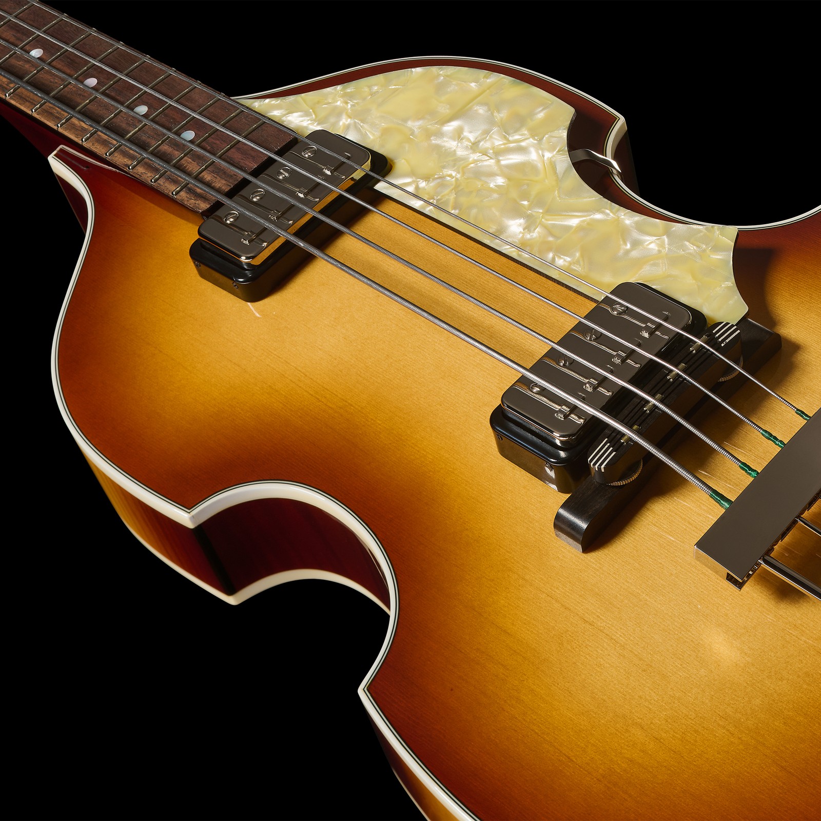 Decke des Höfner H500/1 Artist Violin Bass