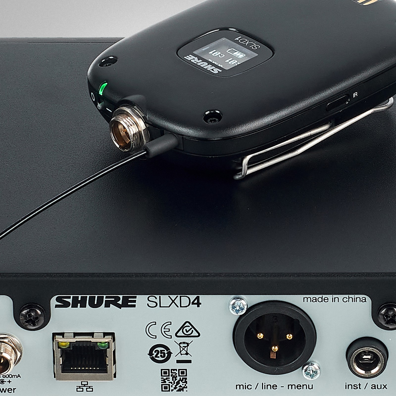 SLXD14E, Detail Rückseite