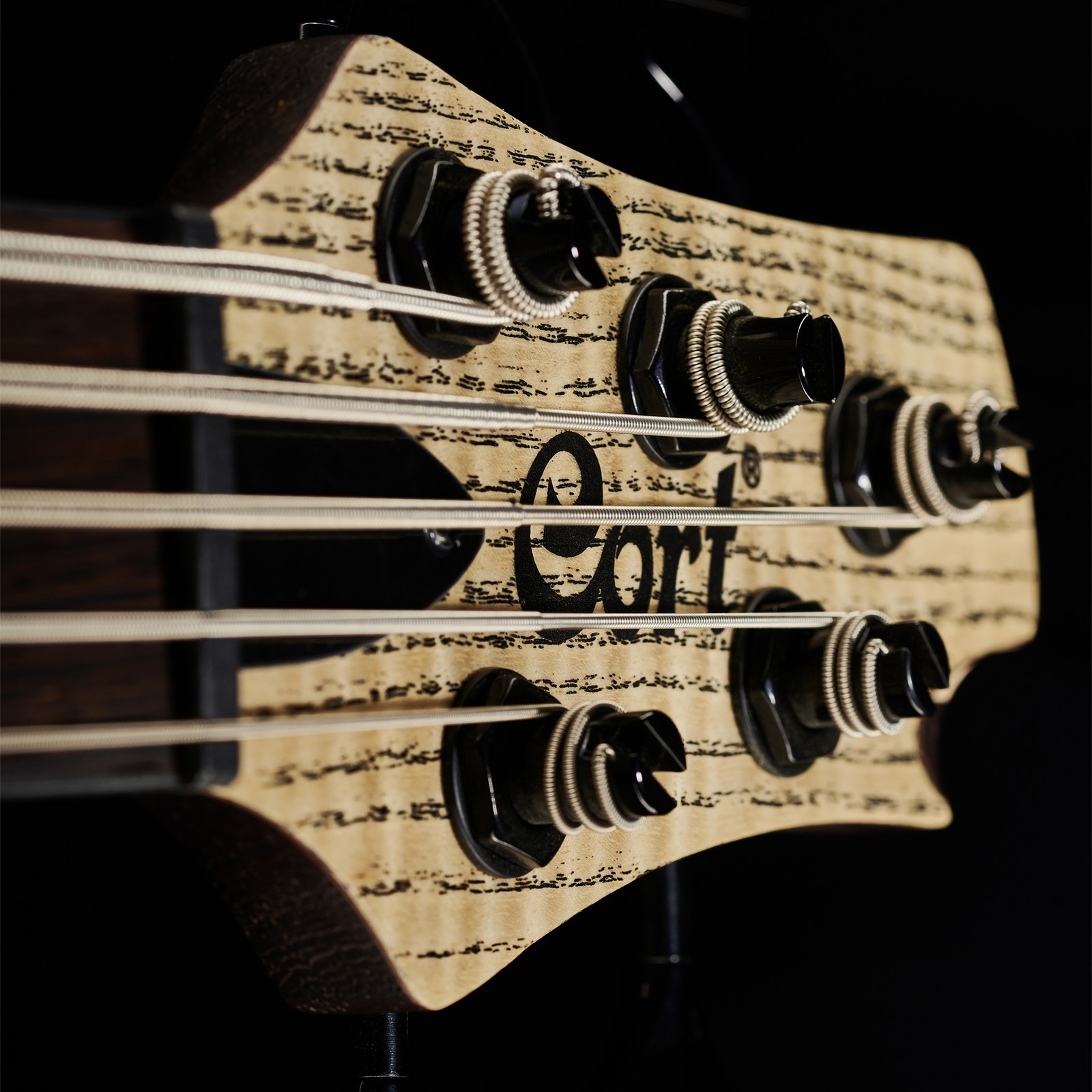 Cort A5 Ultra Ash – Kopfplatte