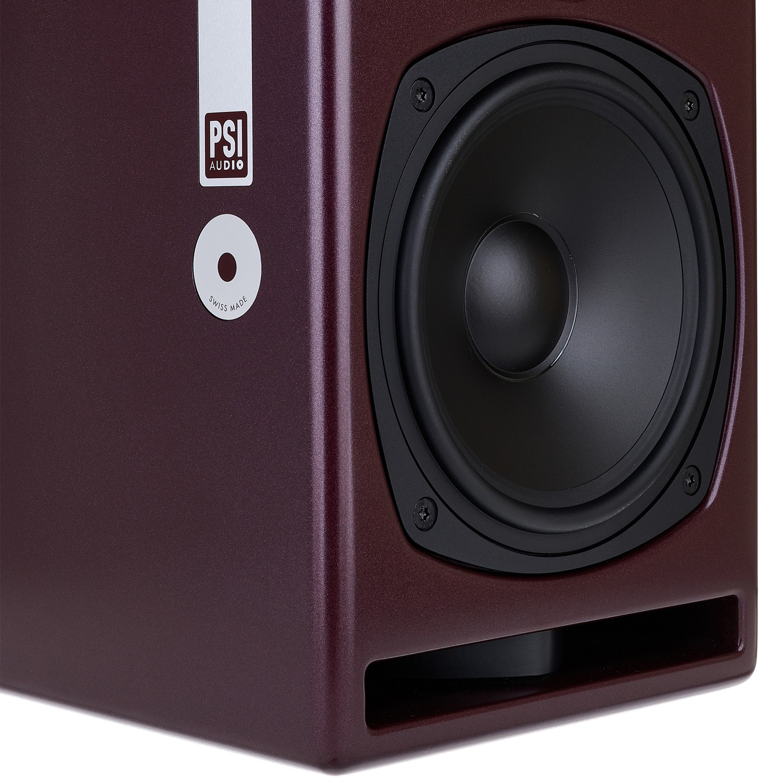 PSI Audio A21-M Studio Red monitor speaker, woofer