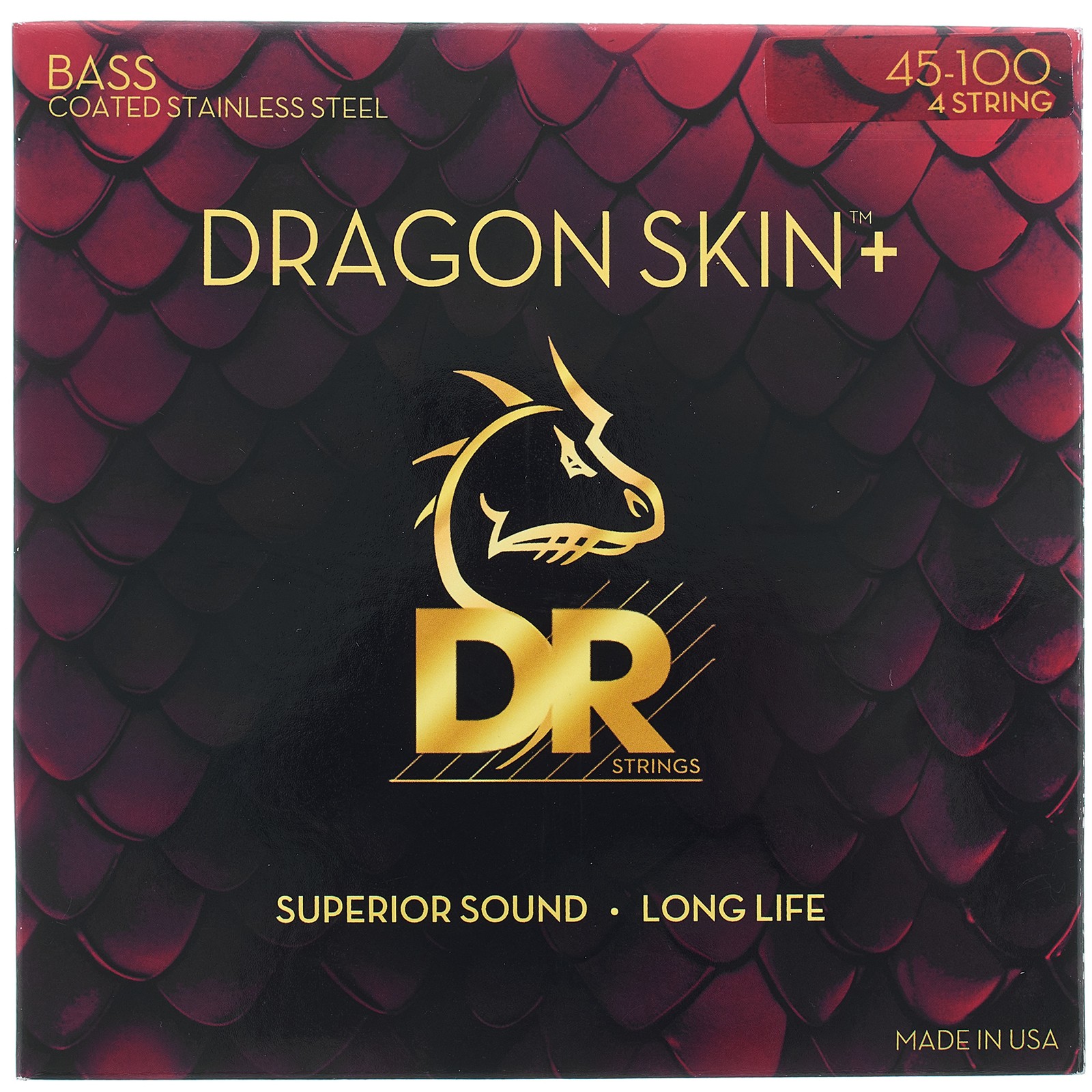 DR Strings Dragon Skin+ DBS-45/100 Coated