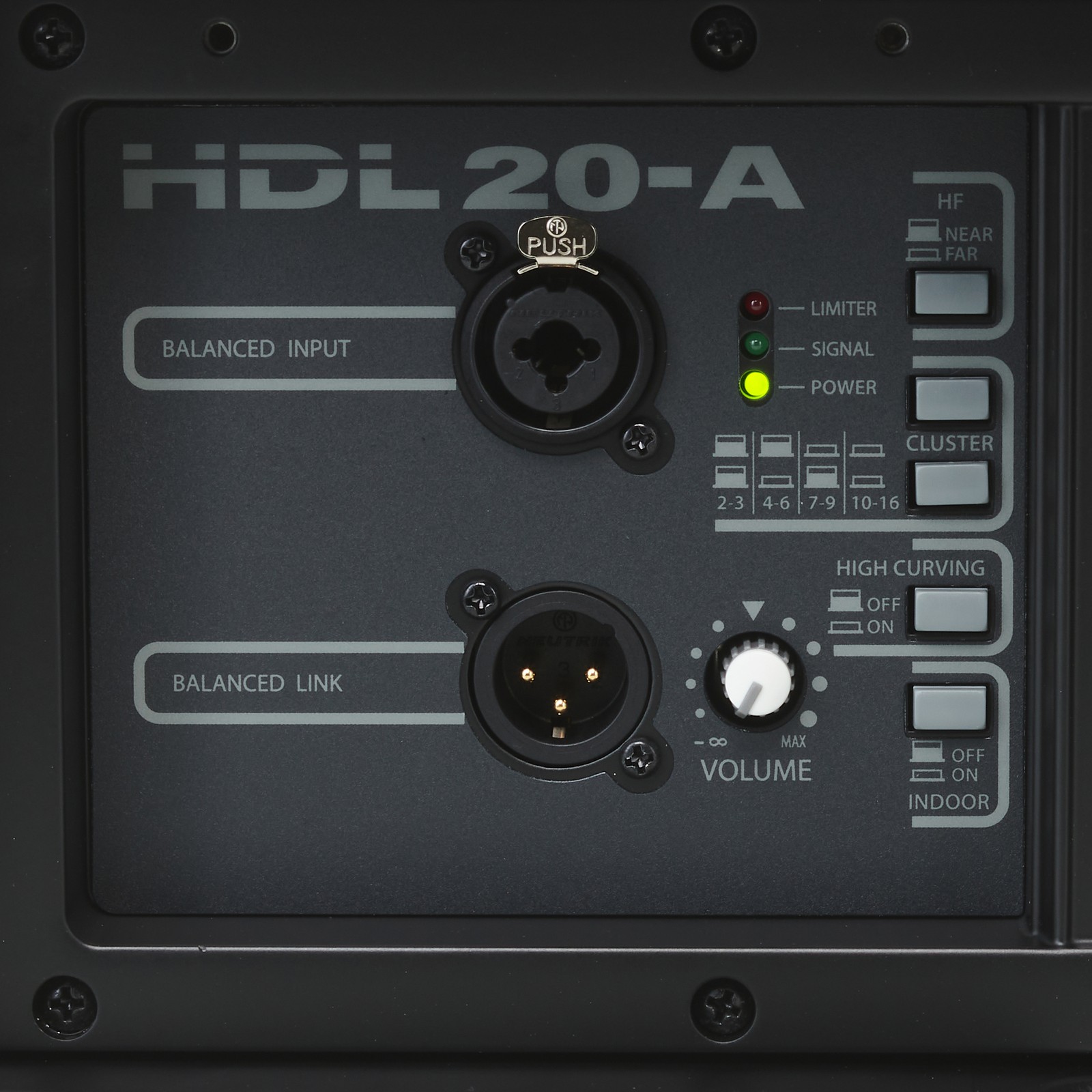 RCF HDL 20-A, Detail