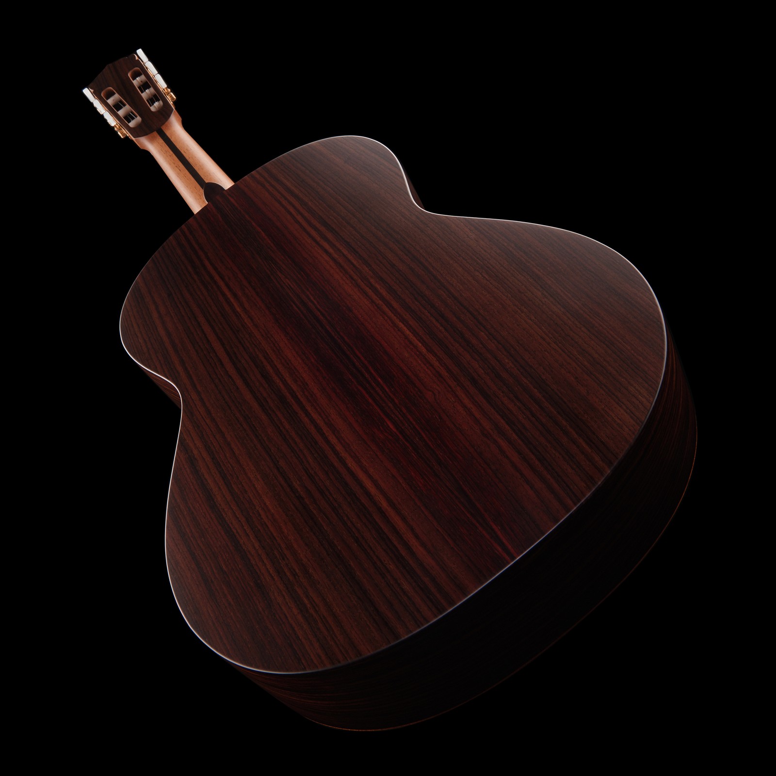 Hanika 54PC, Boden und Zargen aus massivem Palisander