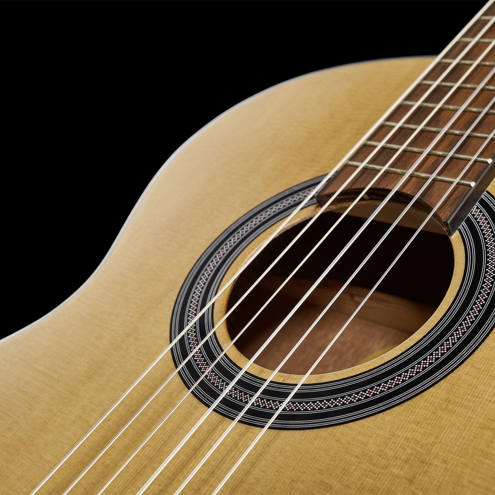 Gewa Student Natural Cedar 7/8, Detail