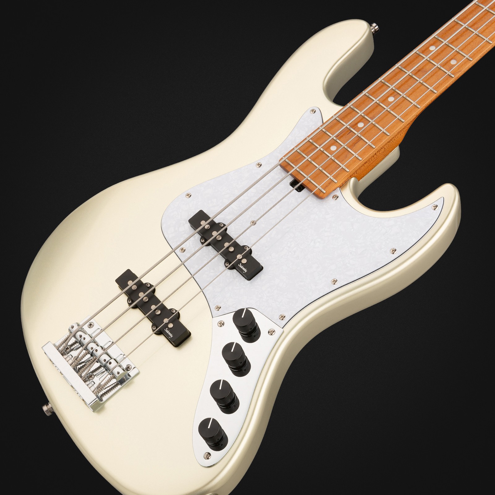 Sadowsky MetroExp21 Vintage JJ4 RM Champagne, electric bass guitar, top