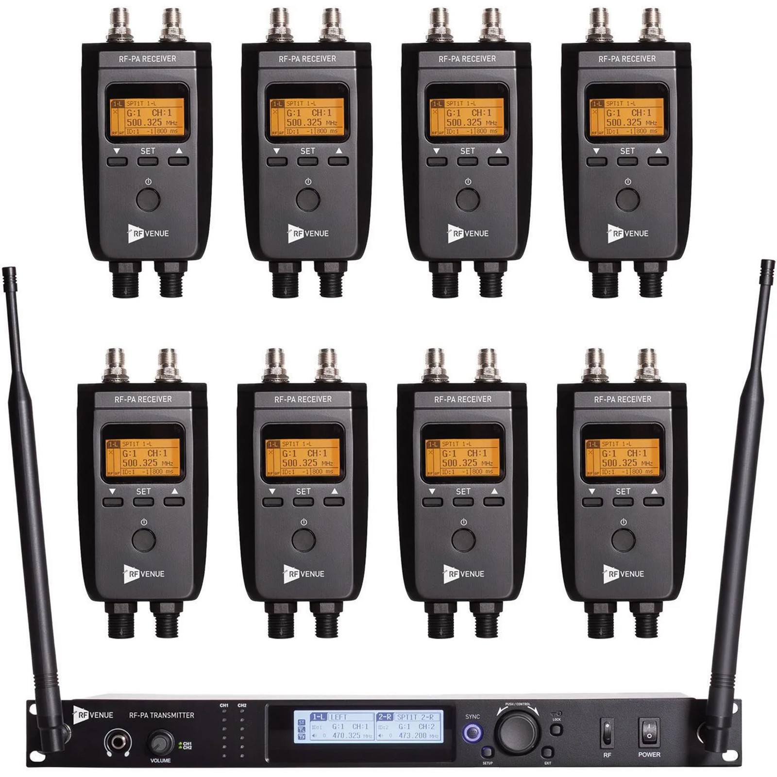 RF Venue RF-PA-8PACK