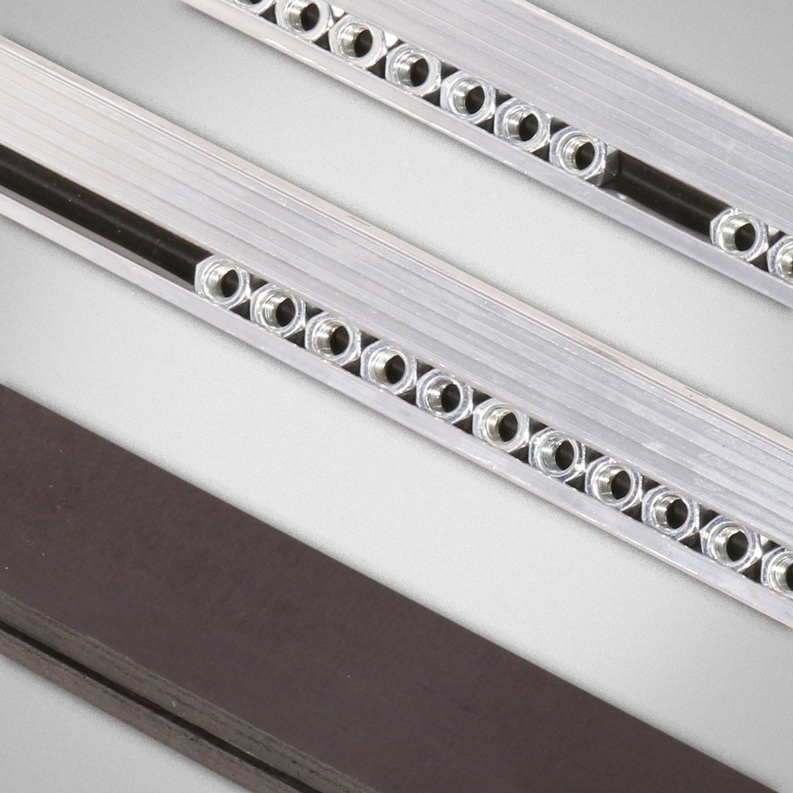 Rackschienen Montageset für 20 HE Live Rack, Detail