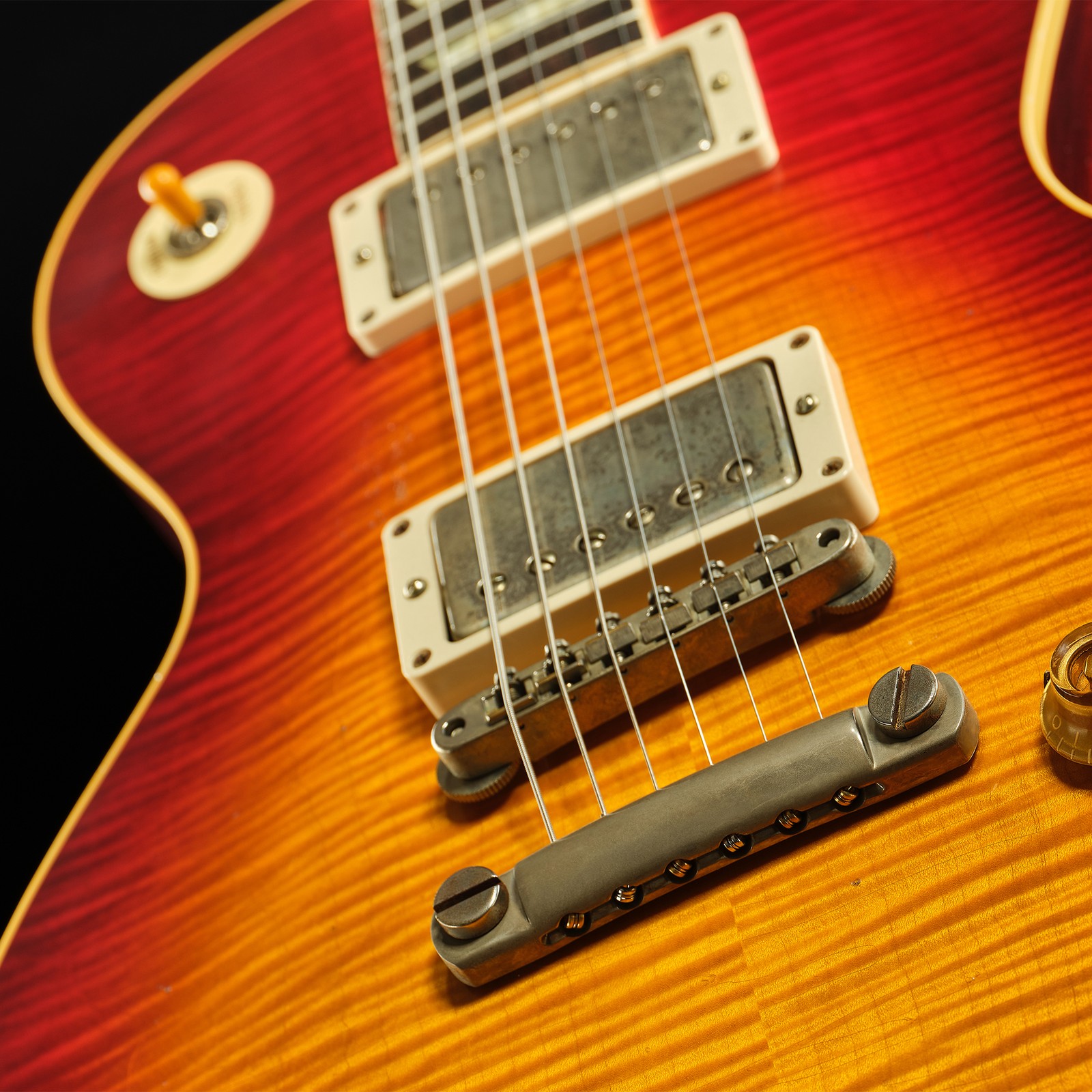 Decke der Gibson 59 Les Paul FactoryB HPT LA #1