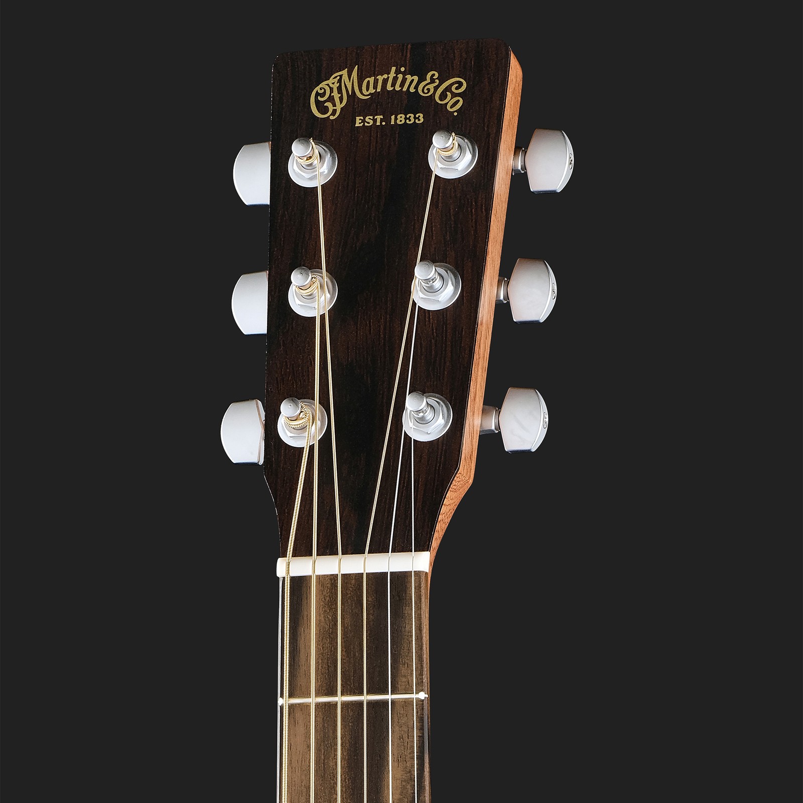 Martin Guitar OMC-10E Modern Burst, Kopfplatte