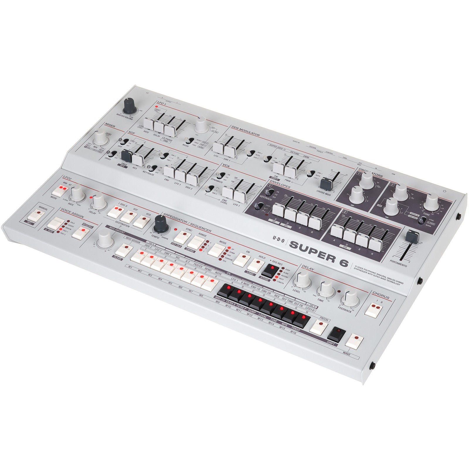8月中の出品 UDO Super6 Desktop アナログシンセ 極美品