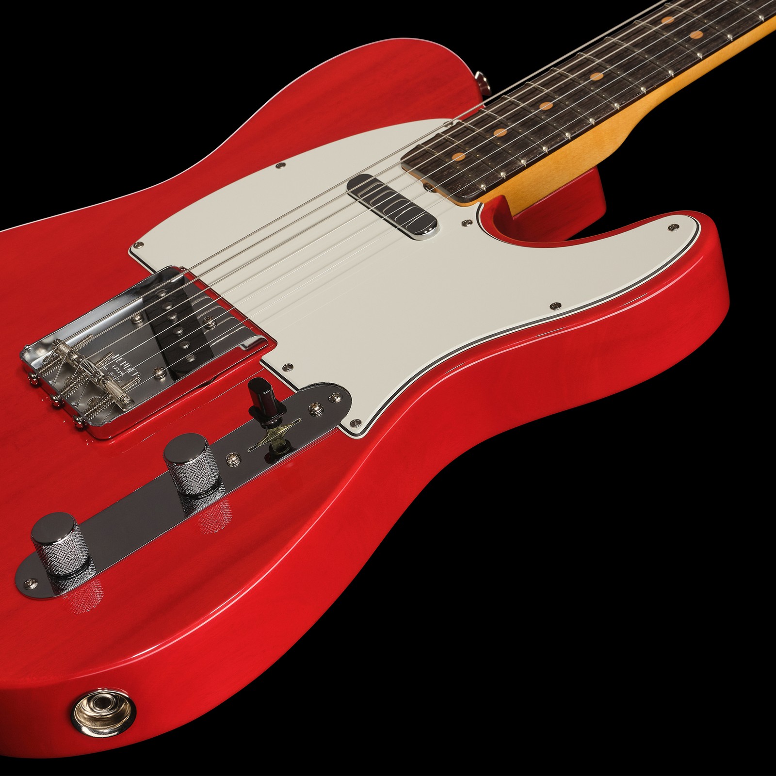 Decke der Fender AV II 63 TELE RW RED TRANS