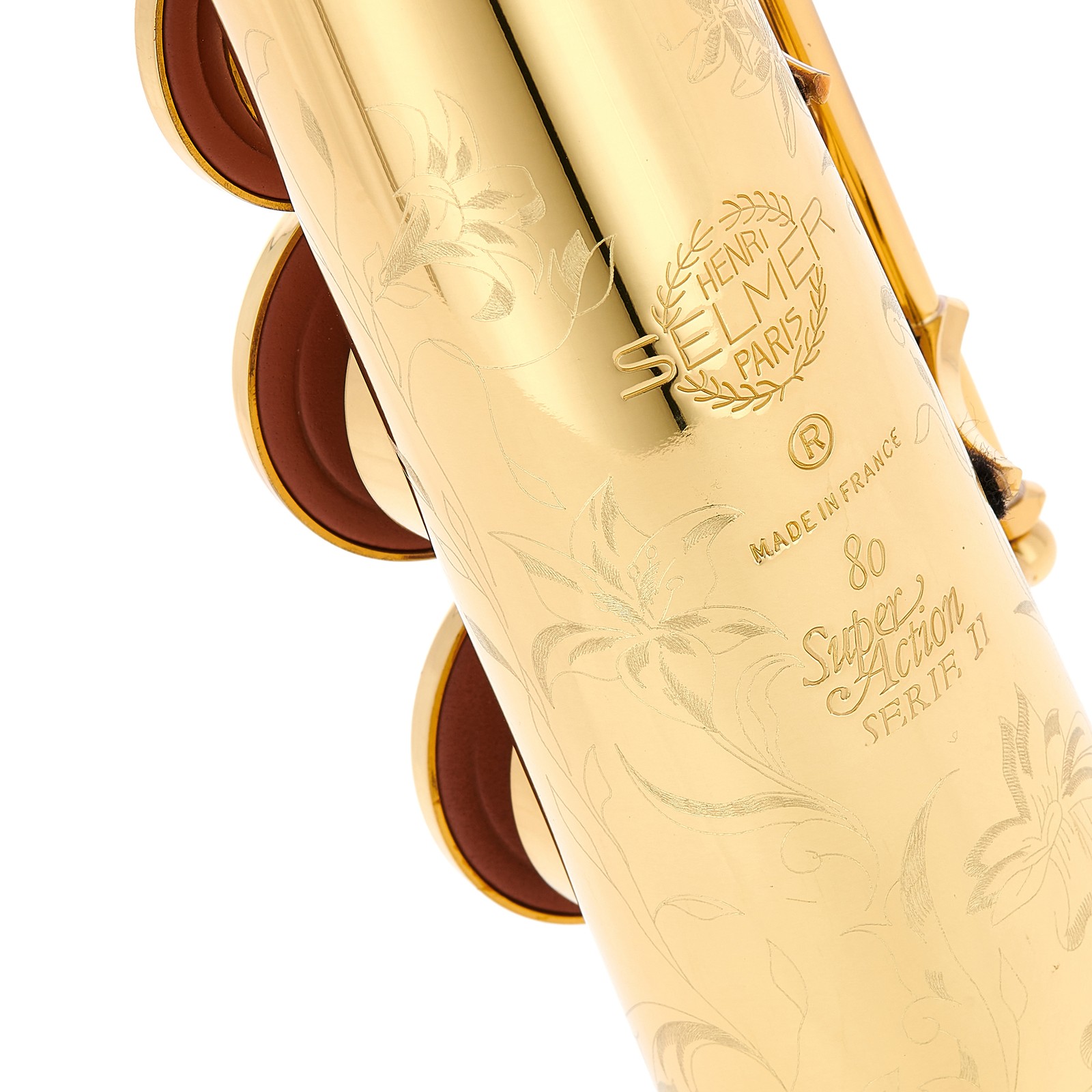 Logo auf dem Selmer SE-S2L Gold SA80 II