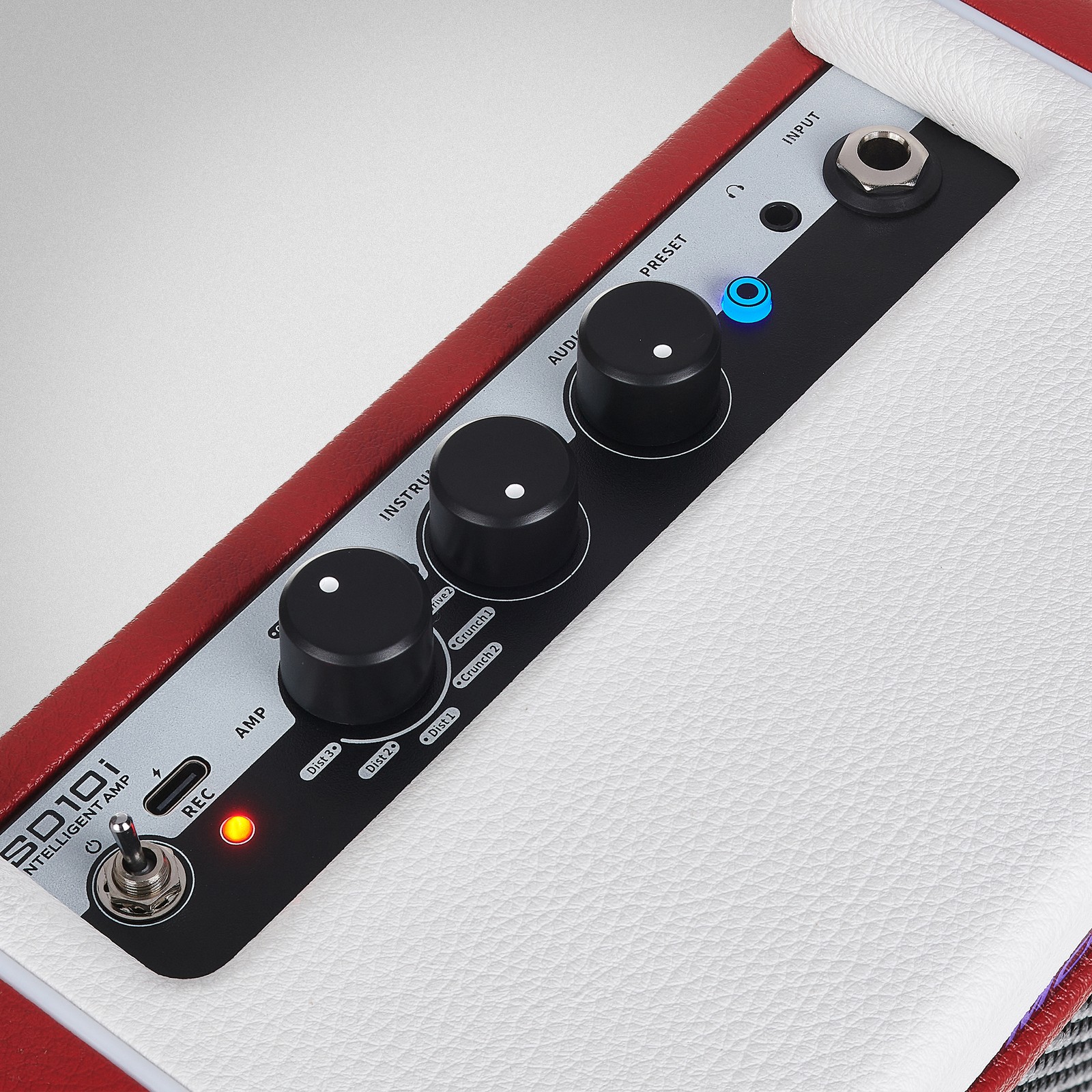 Detail des Mooer SD10i Modeling Guitar Combo R