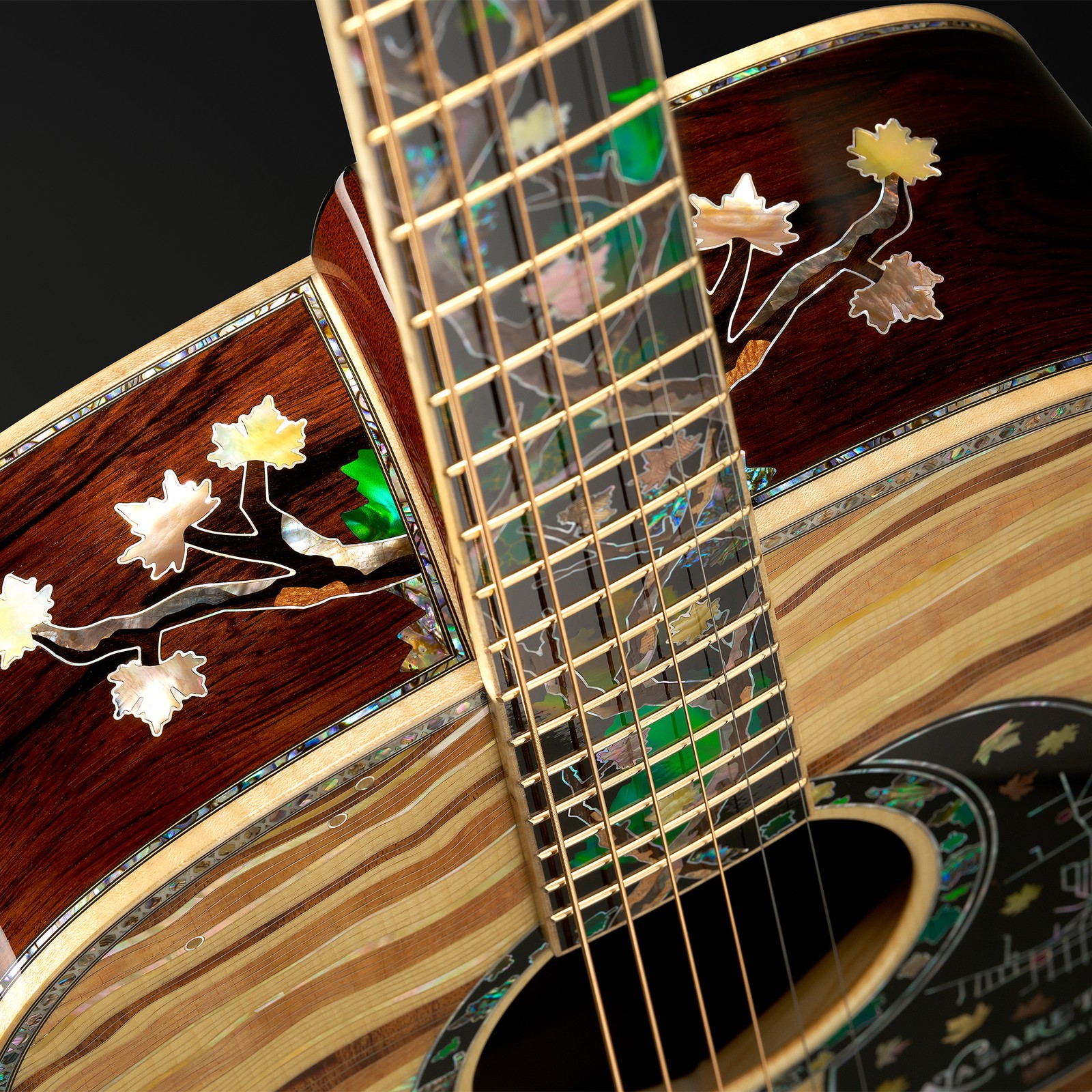 Hals der Martin Guitar D-300