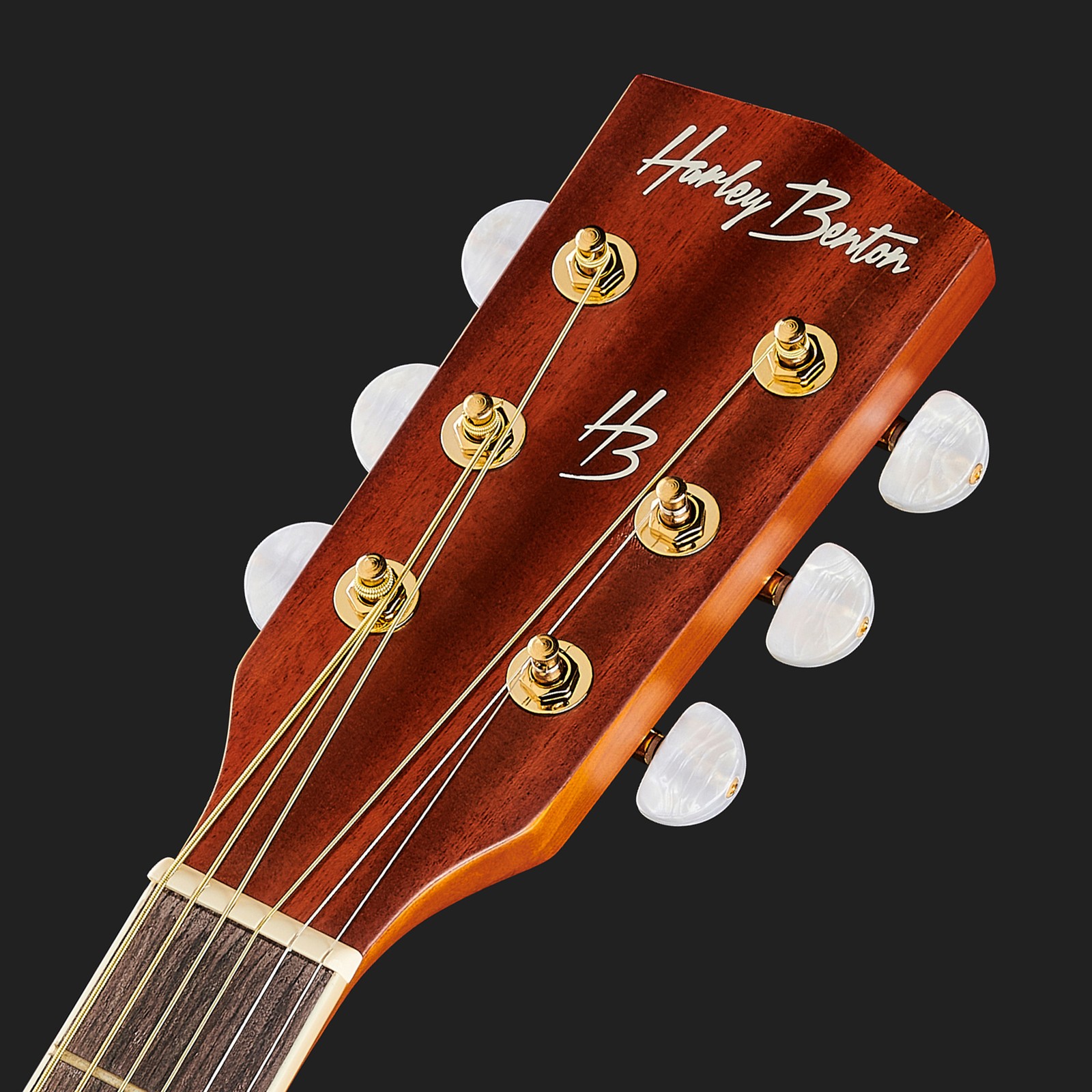 Harley Benton Western Gitarre Kopfplatte