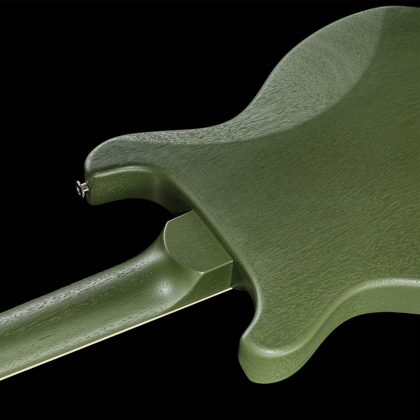 Halsübergang der PRS S2 Mira 594 Satin Matcha Green