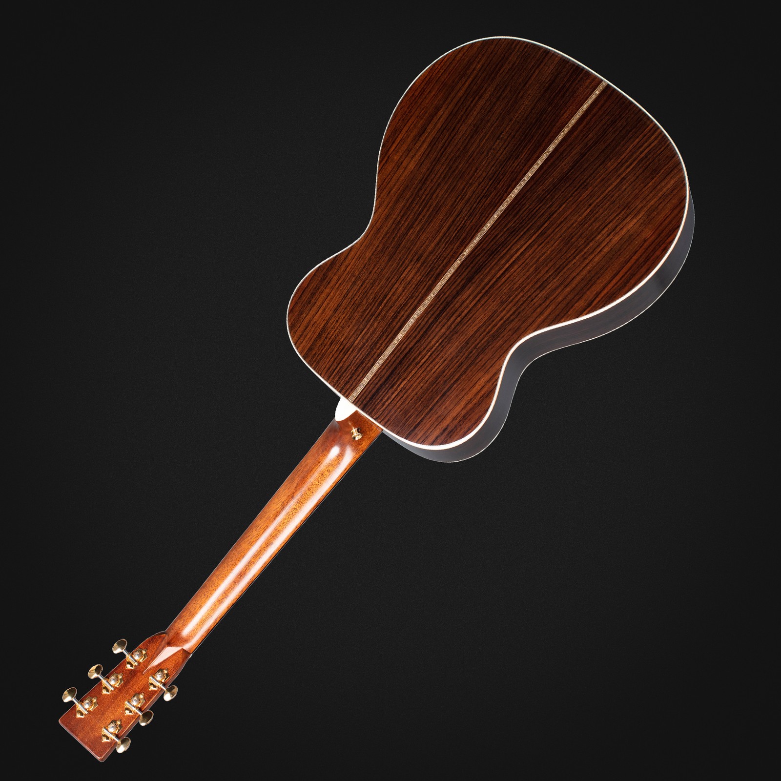 Rückseite der Martin Guitars OM28E