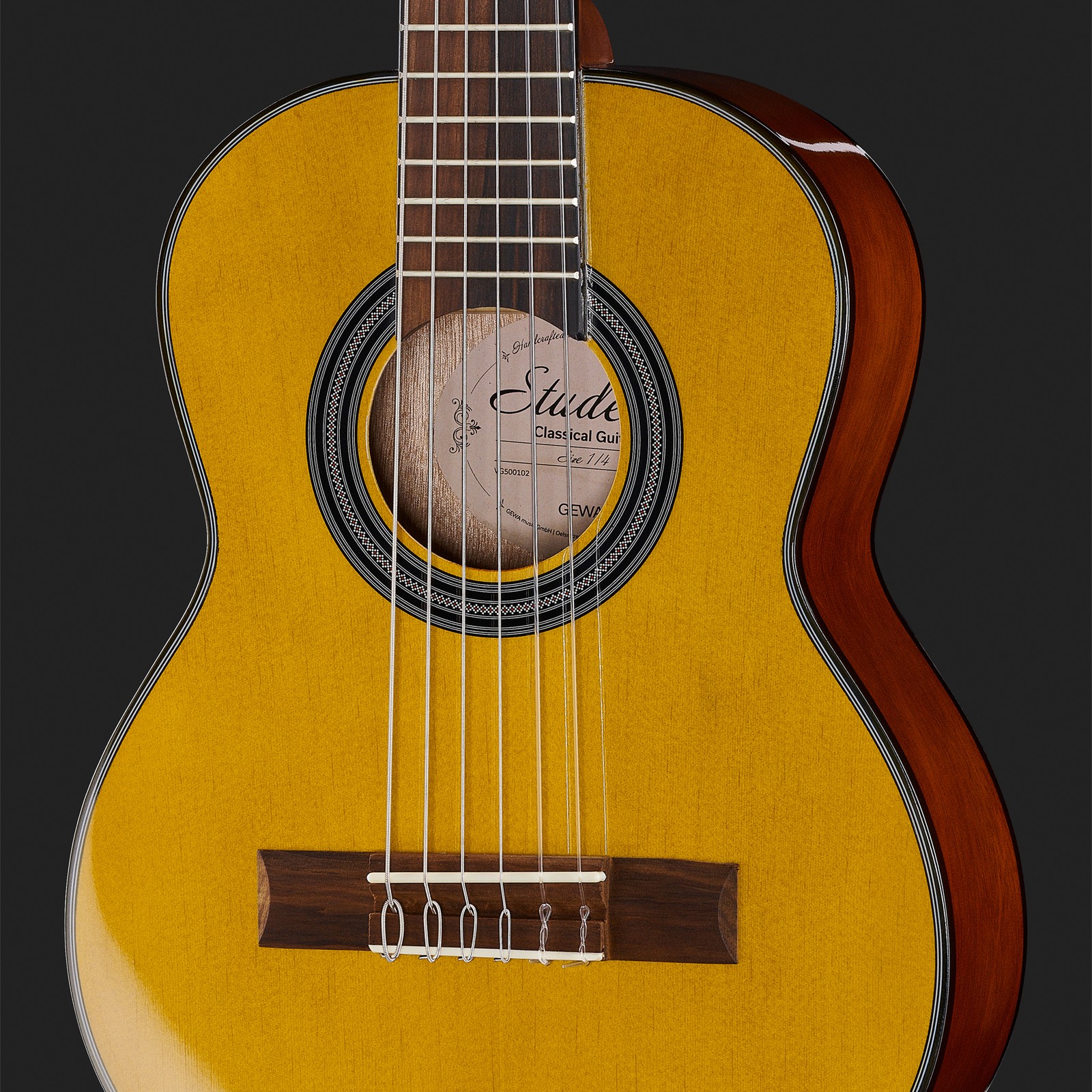 Gewa Student Natural 1/4, Konzertgitarre