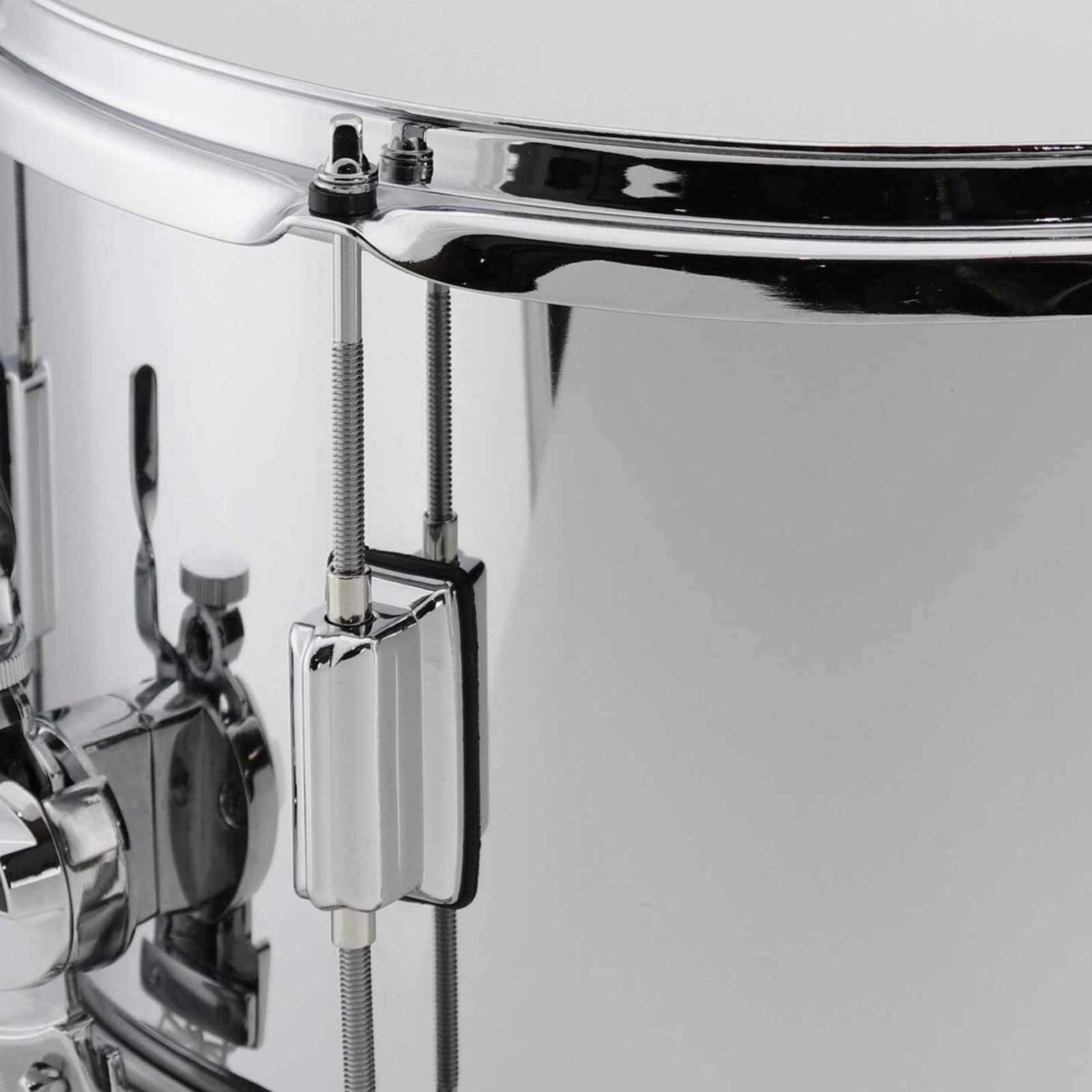 Detail der Rogers 14"x08" Powertone No.28-ST Snare Drum