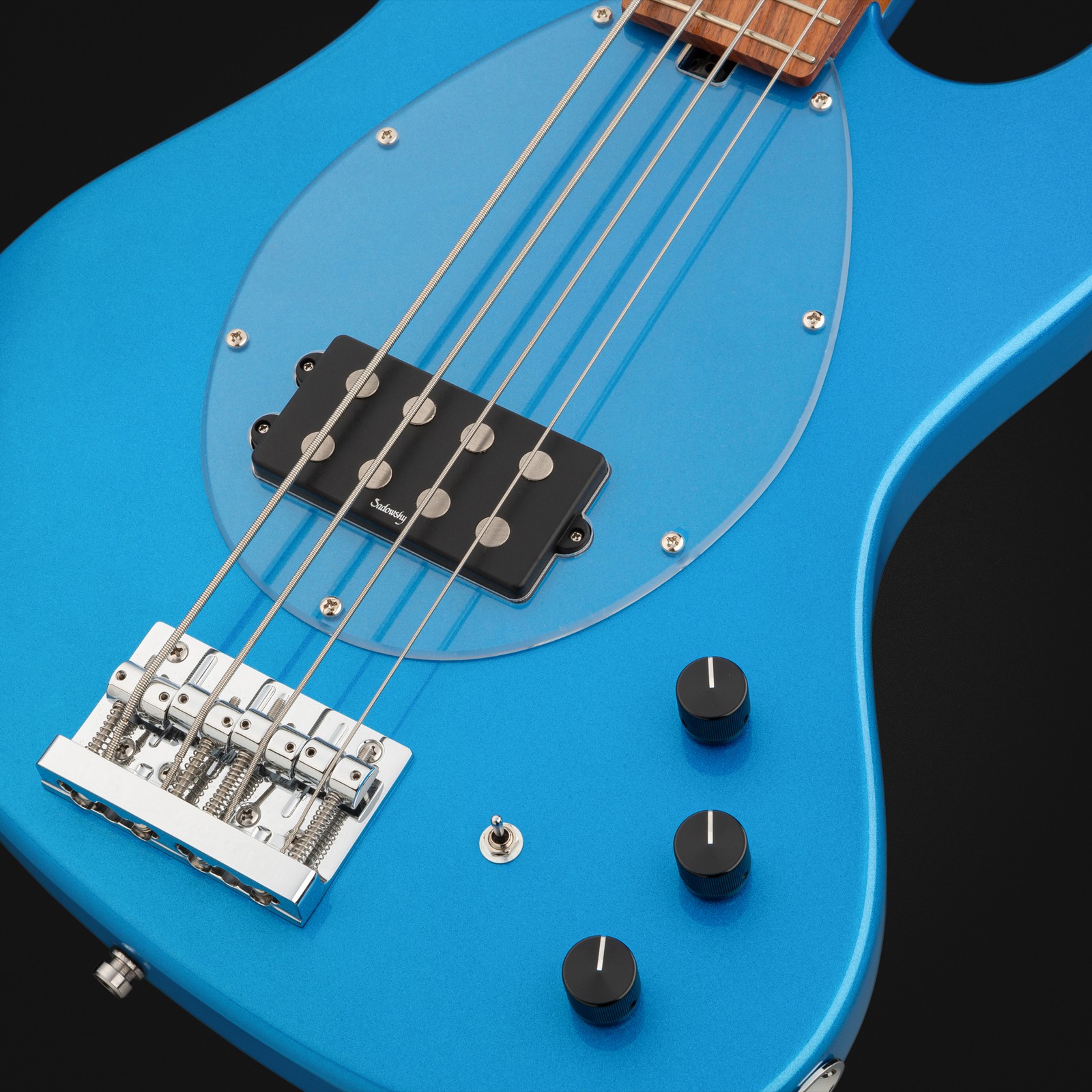 Sadowsky MetroExpress 21 Vintage M4 Morado OBL, electric bass guitar, top