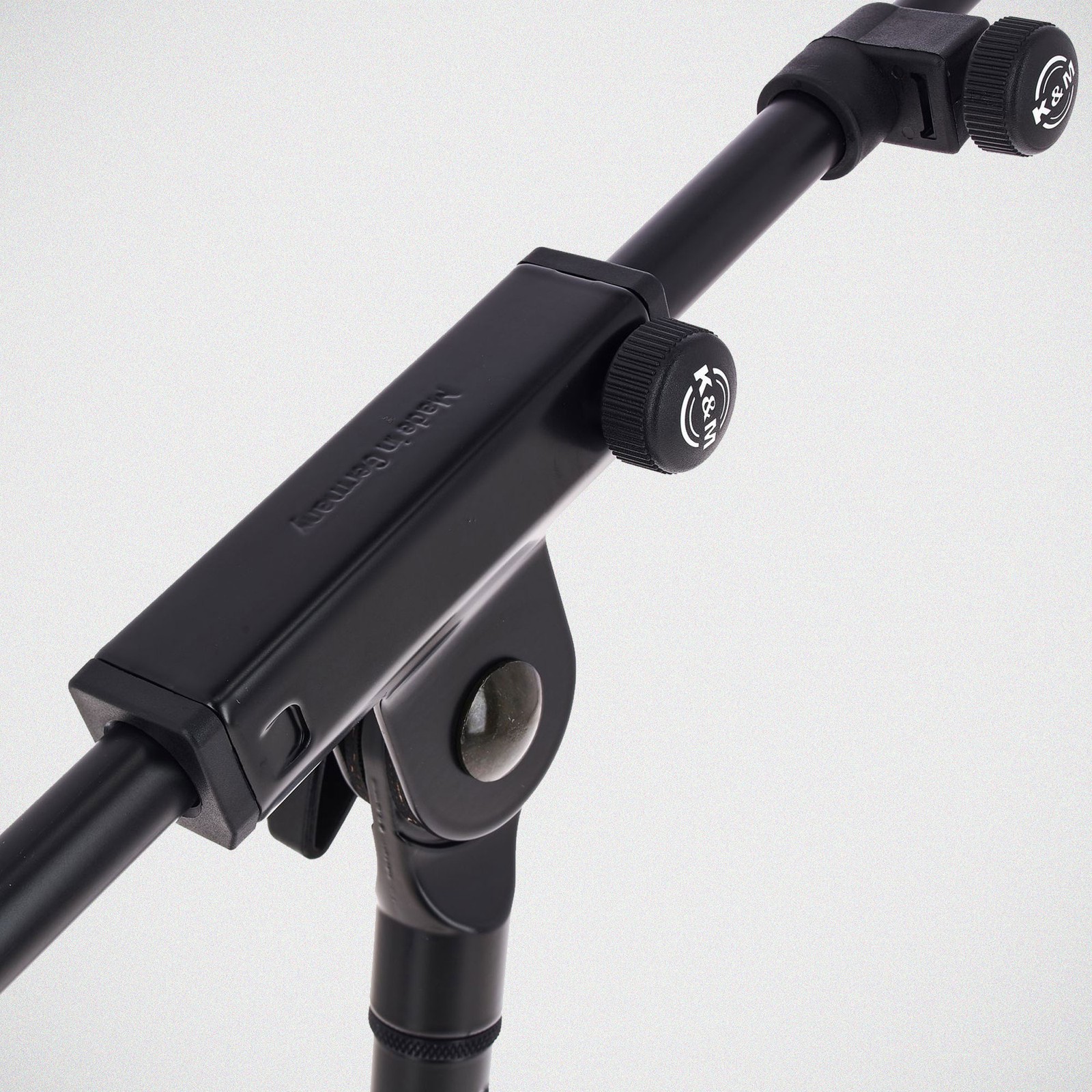 Detail of the K&M 25960 microphone stand
