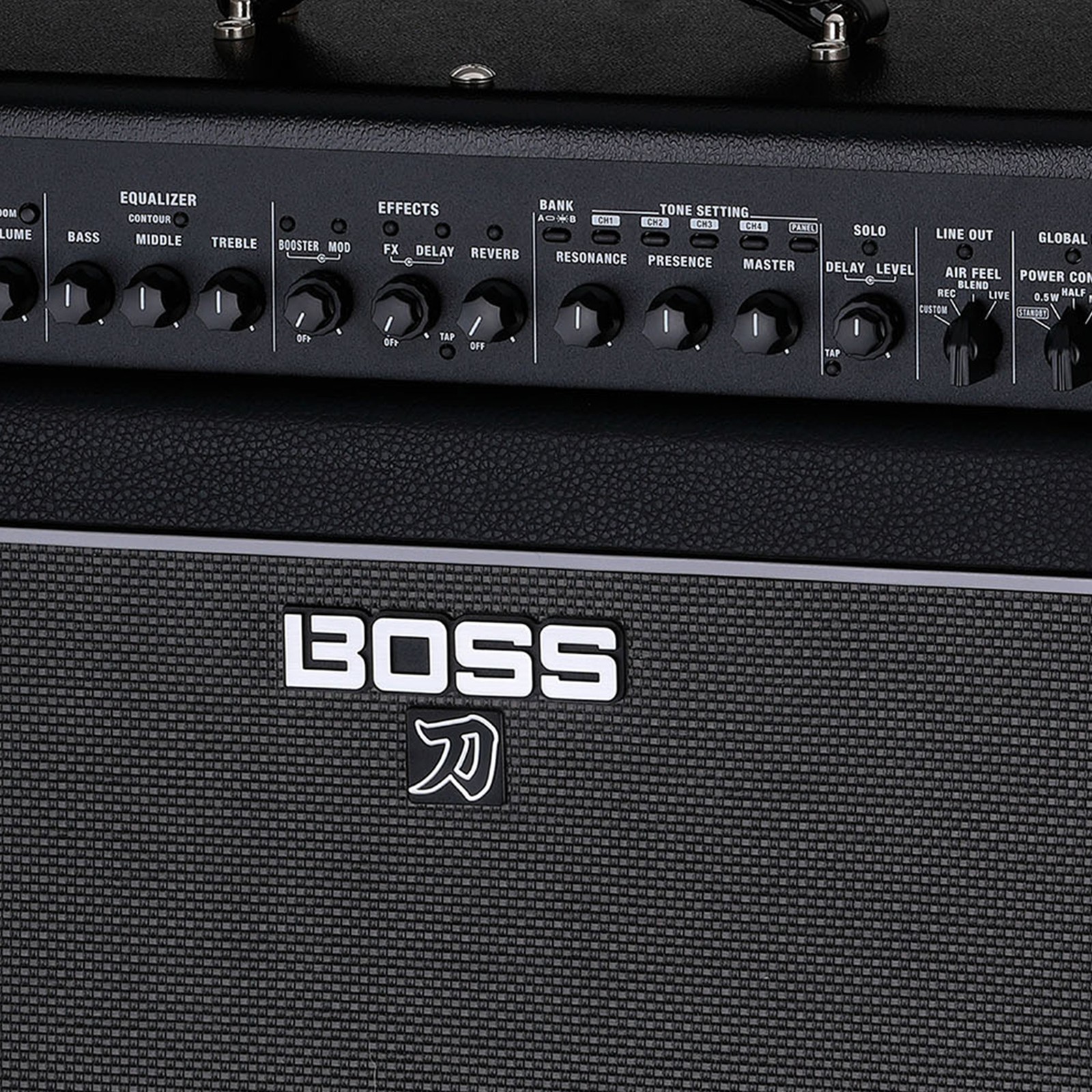 Boss Katana Artist Gen 3, professional combo amp, manufacturer's logo