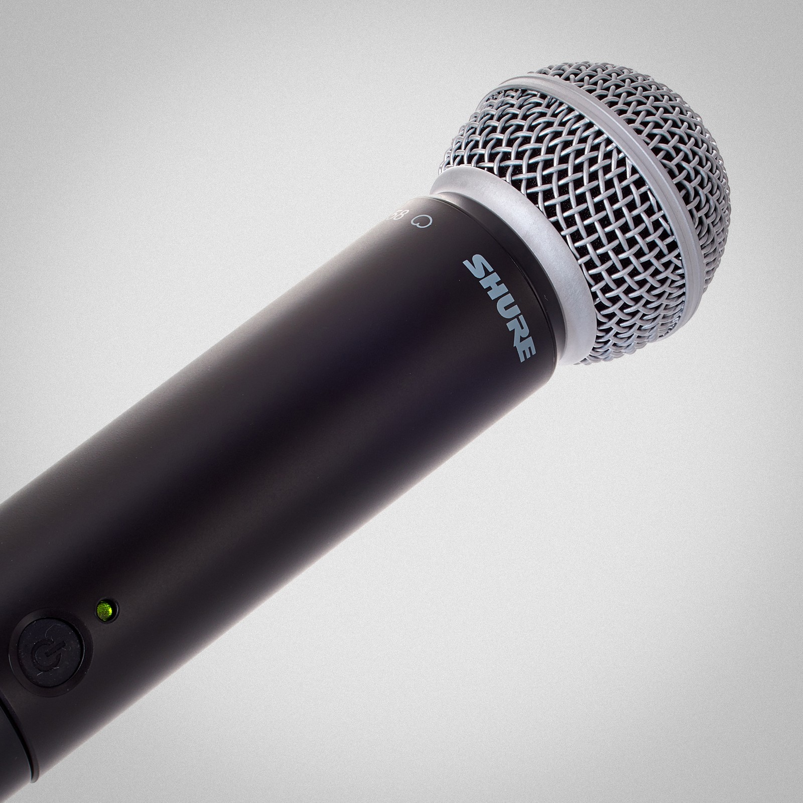 Shure BLX2/SM58 K3E, Detail des Handsenders