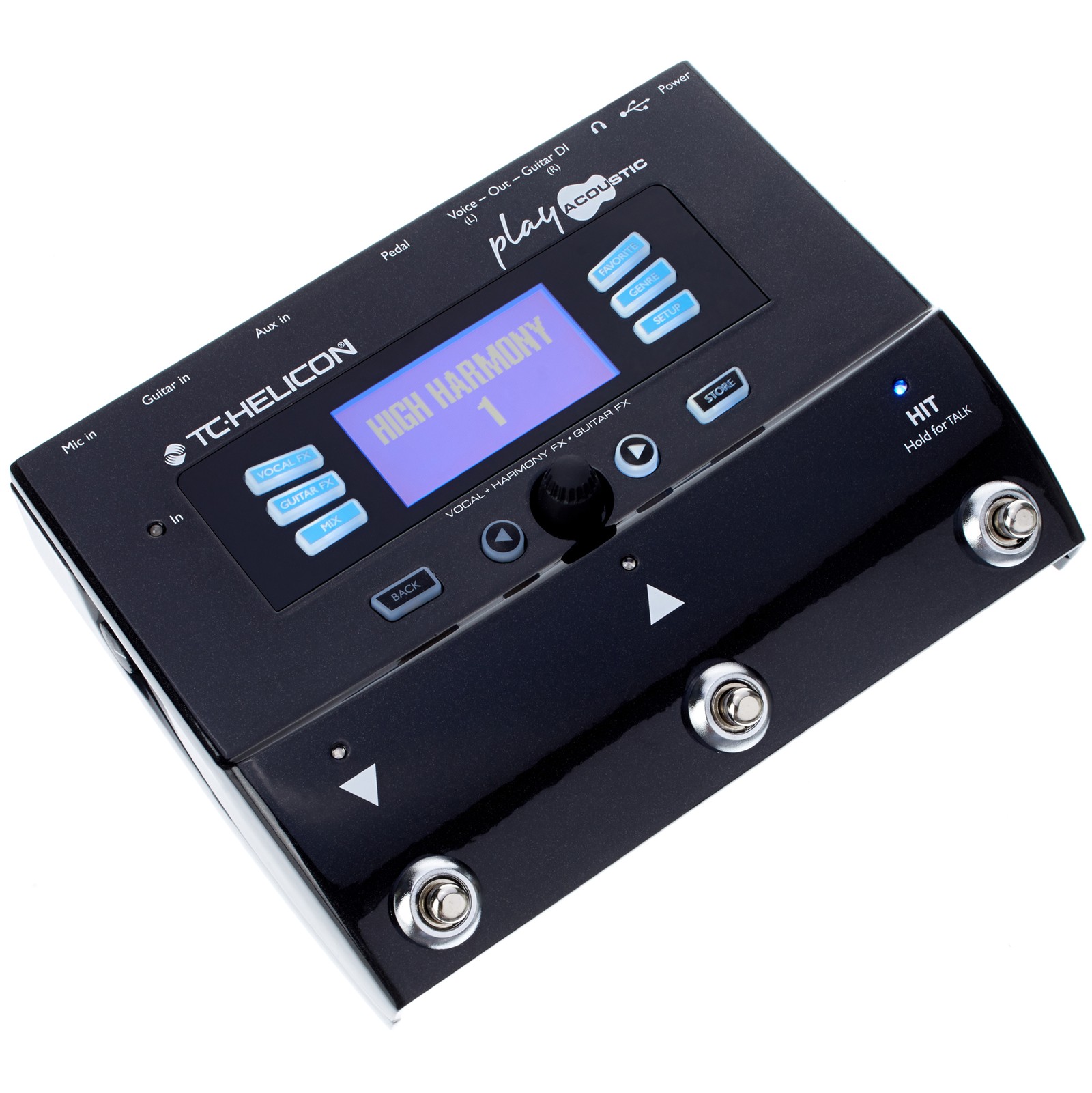 ギター TC HELICON VOICE LIVE PLAY Amazon.com: TC Helicon Voice Live Play Vocal Effects