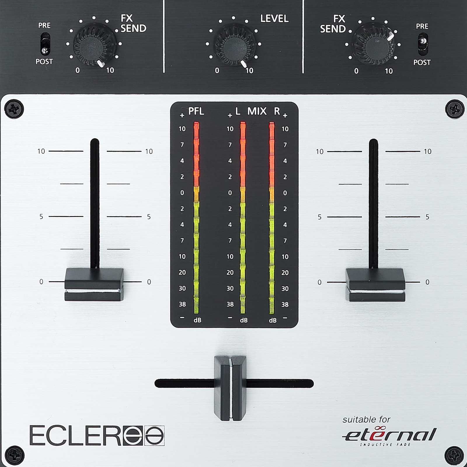 Ecler NUO 2.0 DJ-Mixer, 2-Kanal DJ Mixer