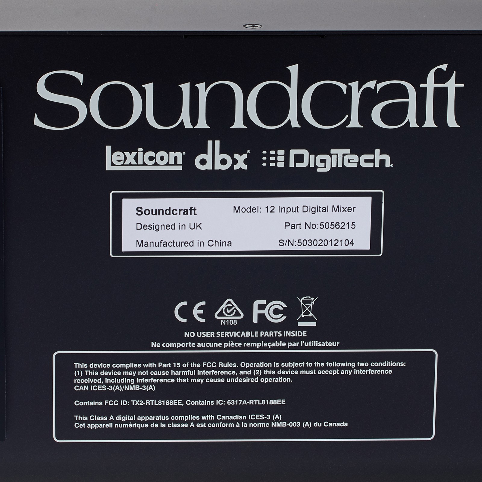 Soundcraft Ui12 +Syrincs D112SP Set