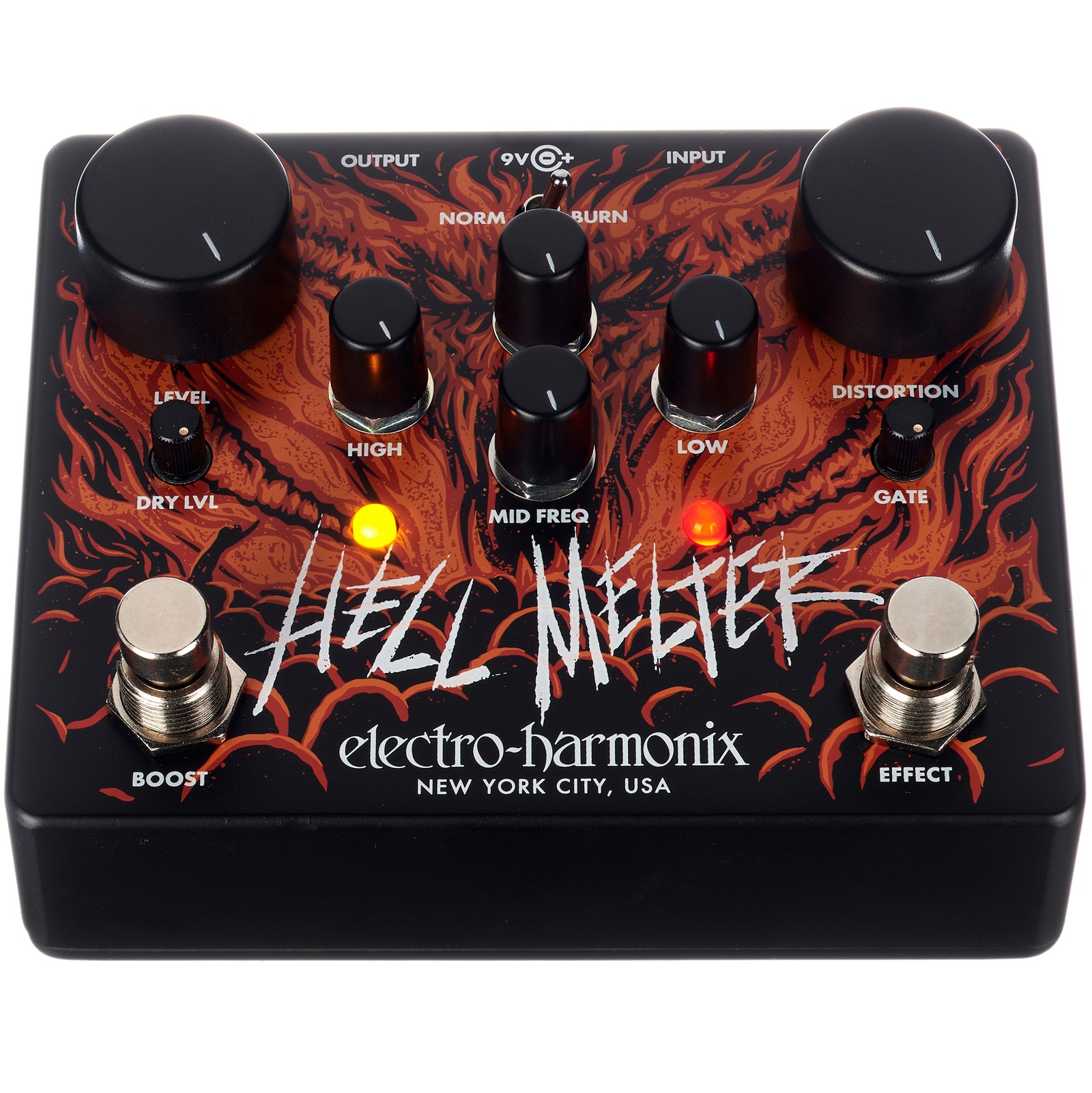 Electro Harmonix Hell Melter Distortion, Effektpedal für E-Gitarre
