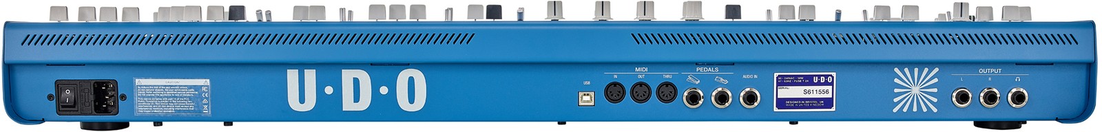 UDO Audio Super 6 Blue Rückseite