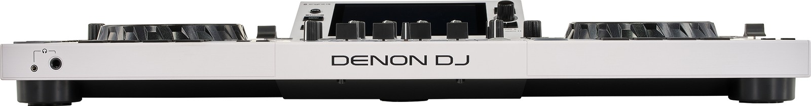 Anschlüsse auf der Rückseite des Denon DJ SC Live 4 white
