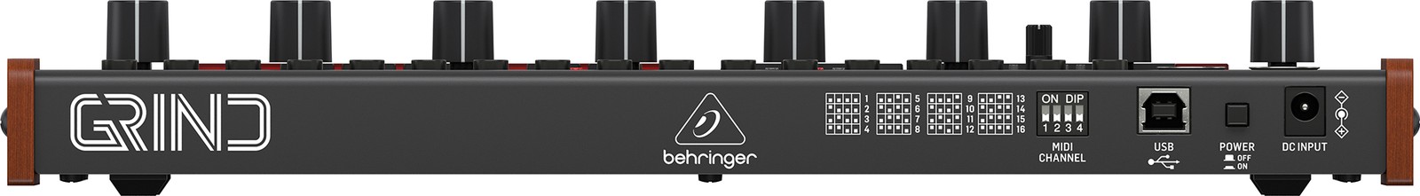 Behringer Grind, Rückseite