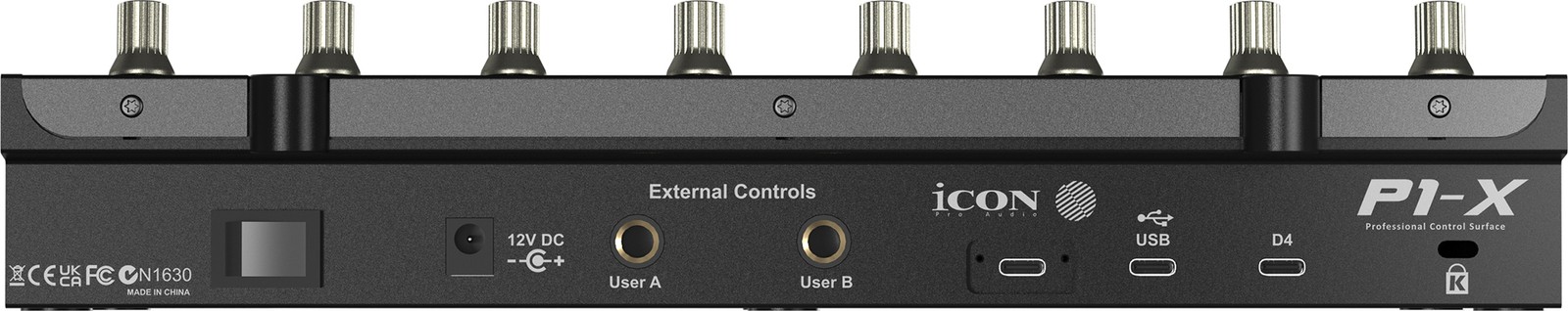 Icon P1-X, Rückseite