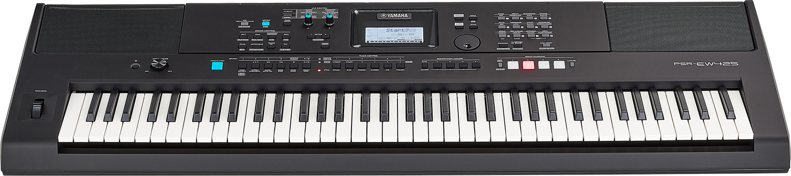 Keyboard Yamaha PSR-EW425 von vorne
