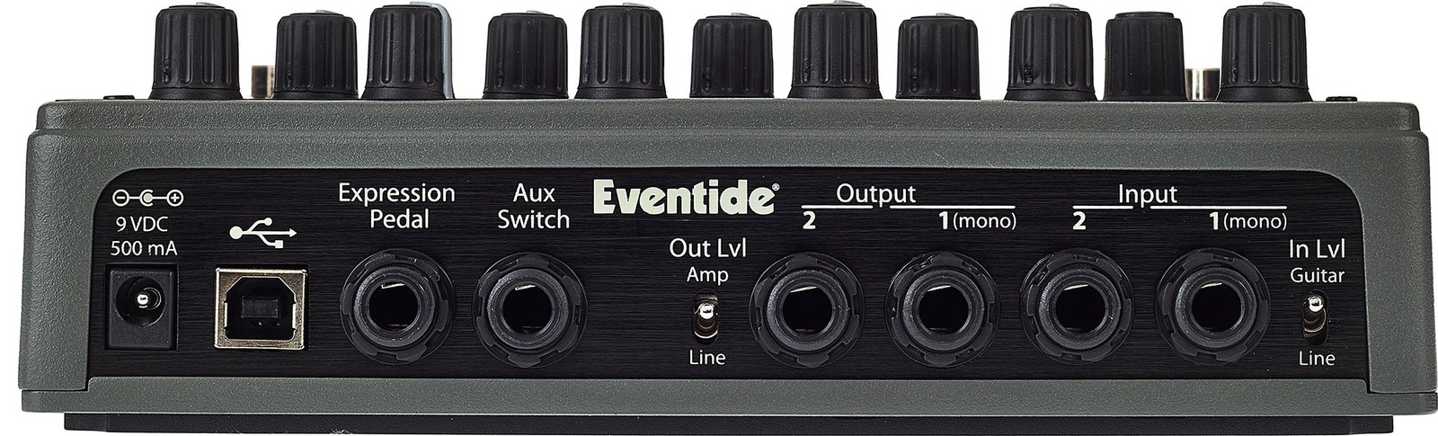 Eventide ModFactor, Anschlüsse auf der Rückseite