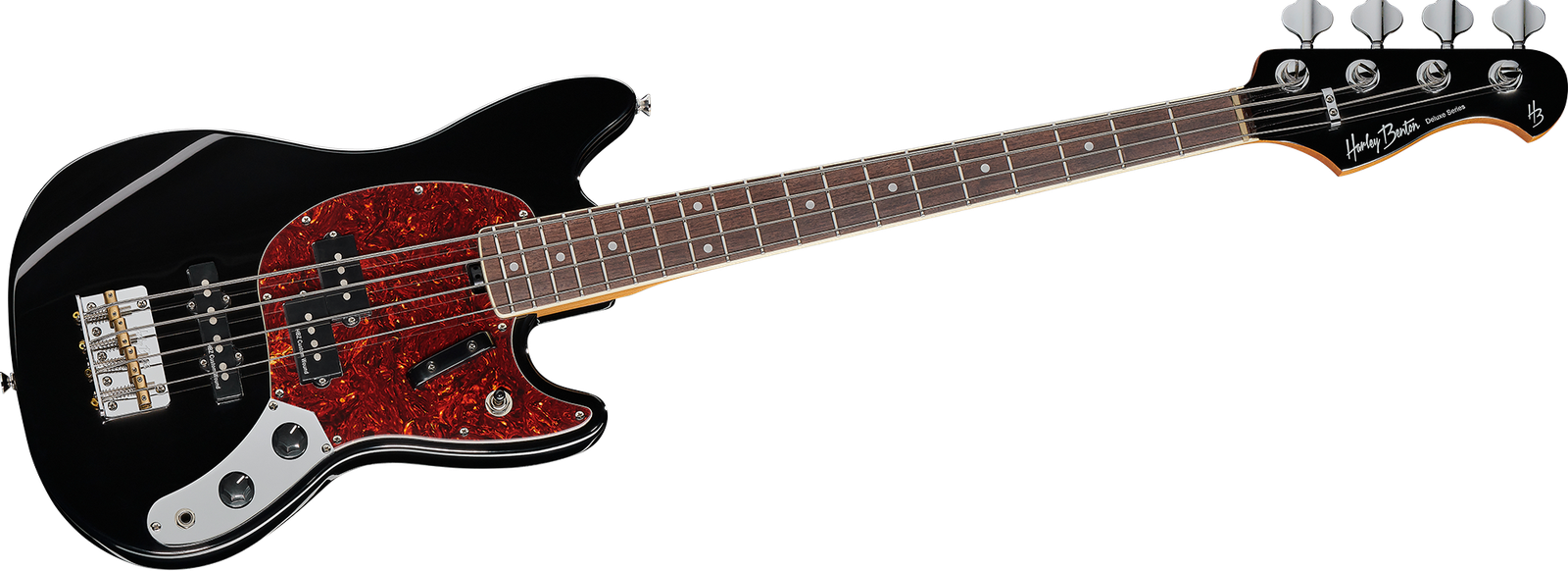 Harley Benton MV-4MSB Black