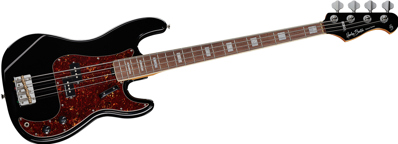 Harley Benton MV-4P Black