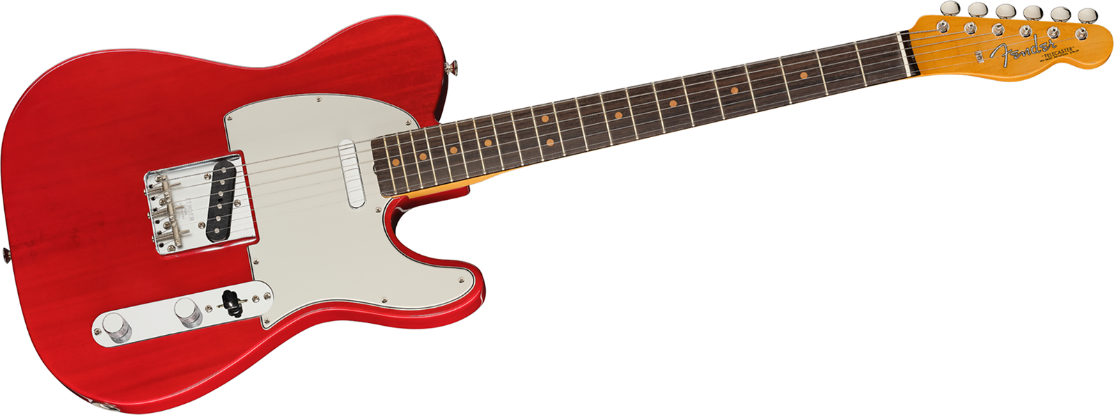 Fender AV II 63 TELE RW RED TRANS