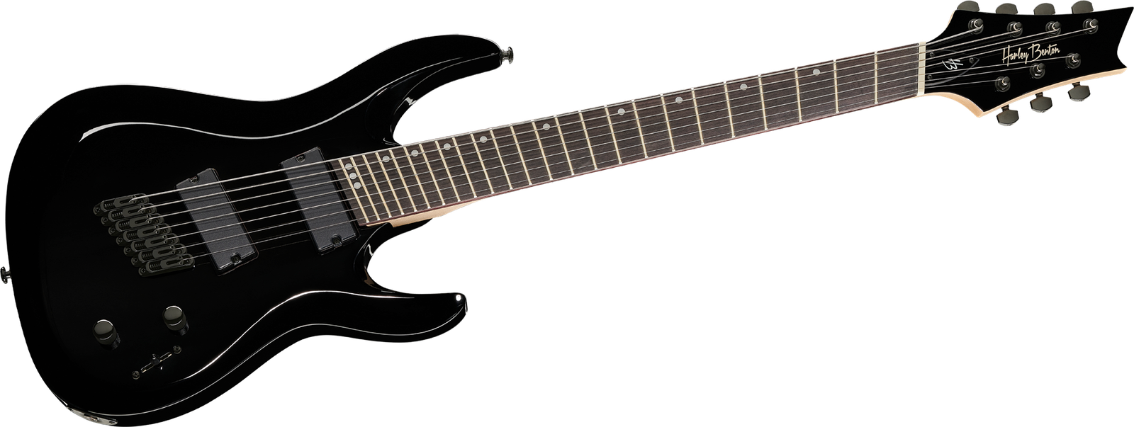 Harley Benton R-457BK MultiScale Komplettansicht