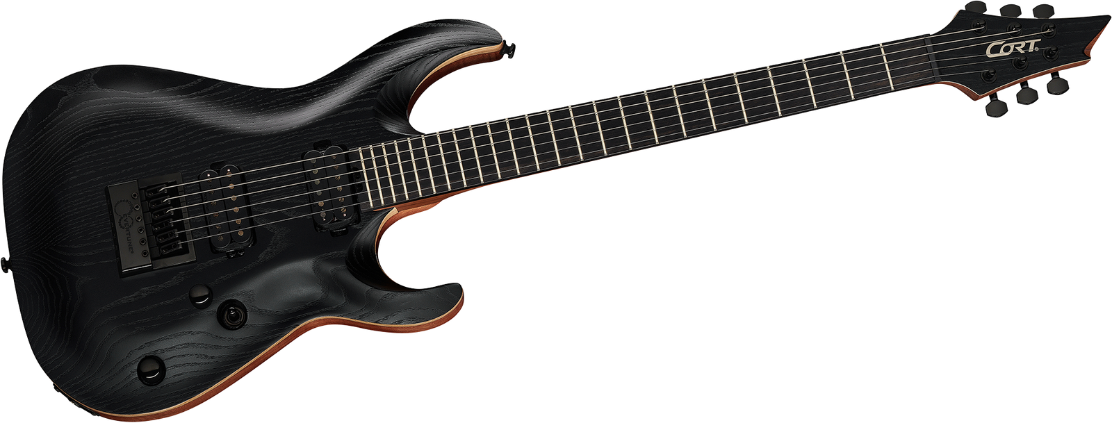 Cort KX700 Evertune Open Pore Black