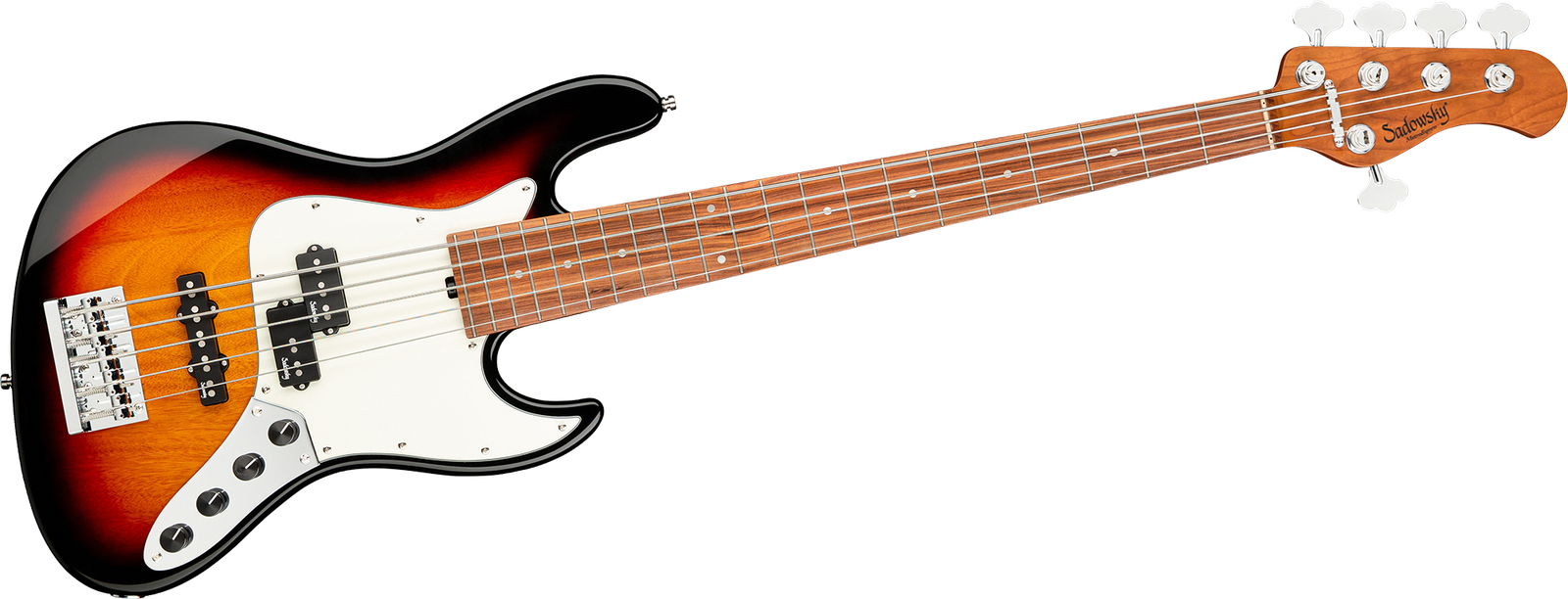 Sadowsky MetroExp 21 HybPJ 5 Morado TSB, five-string bass guitar