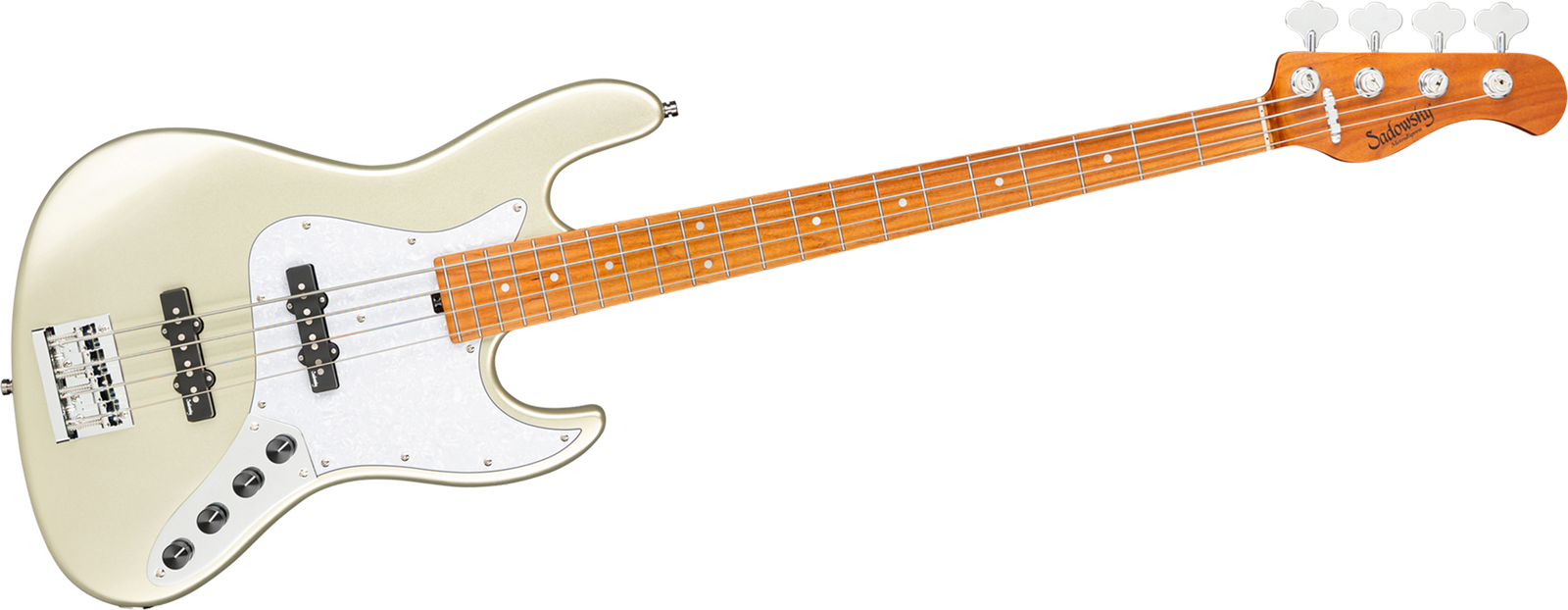 Sadowsky MetroExp21 Vintage JJ4 RM Champagne, electric bass guitar