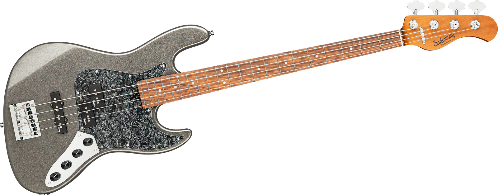 Sadowsky MetroExpress 21 Hybrid PJ4 Morado SSM, electric bass guitar