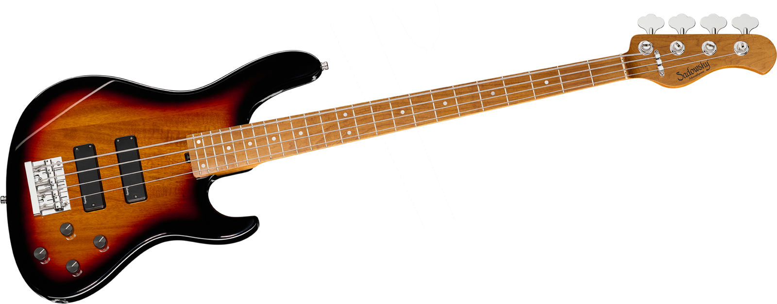 Sadowsky MetroExpress 24-4 Modern Maple Tobacco Sunburst, bass guitar