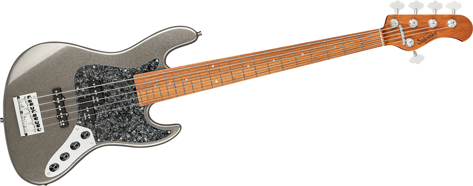 Sadowsky MetroExp 21 HybPJ 5 Morado SIL, five-string bass guitar