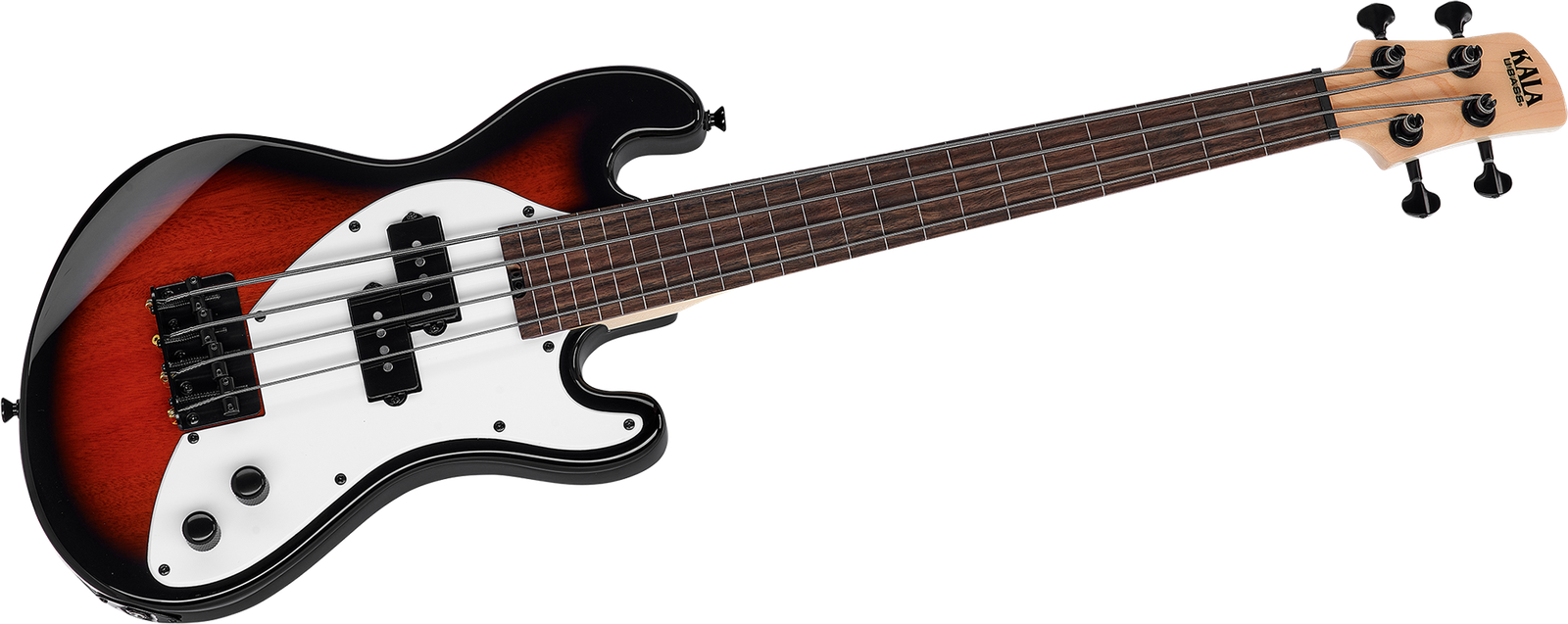 Kala U-Bass Solid Body 4 TB FL Fretless E-Bass Ukulele