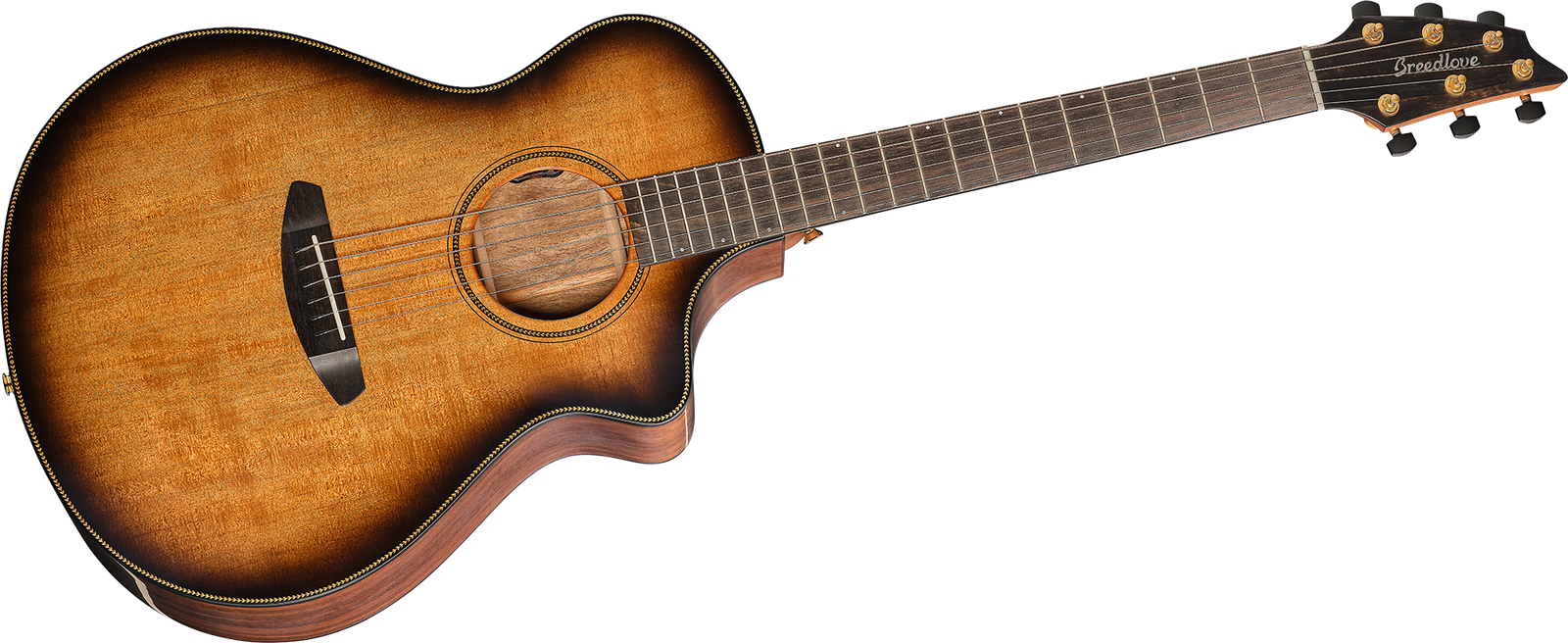 Breedlove Oregon Concert Saddleback CE