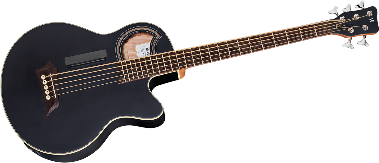 Warwick RockBass Alien Standard 5 Black, five-string bass guitar